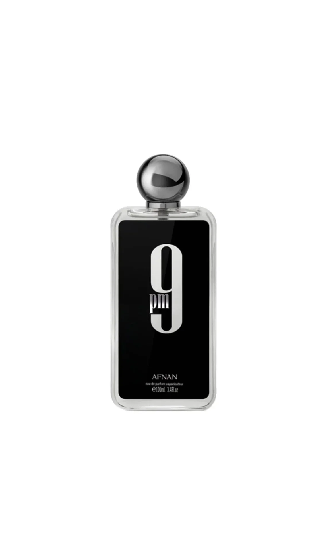 Afnan 9 PM Eau De Parfum 100ml For Men - Aromatic Spicy Fragrance