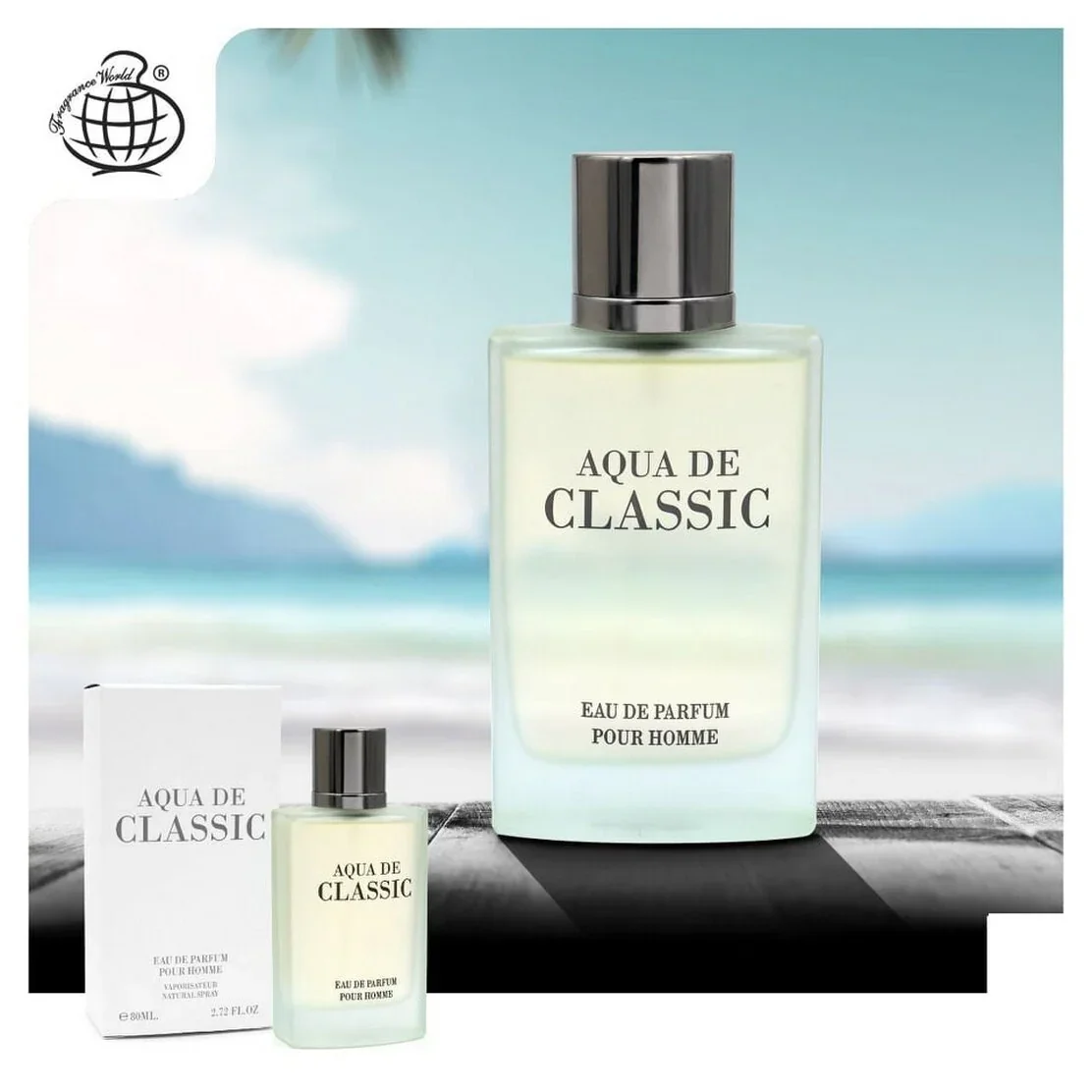 Aqua de Classic fragrance for men - Fresh Aquatic Perfume - Image 2