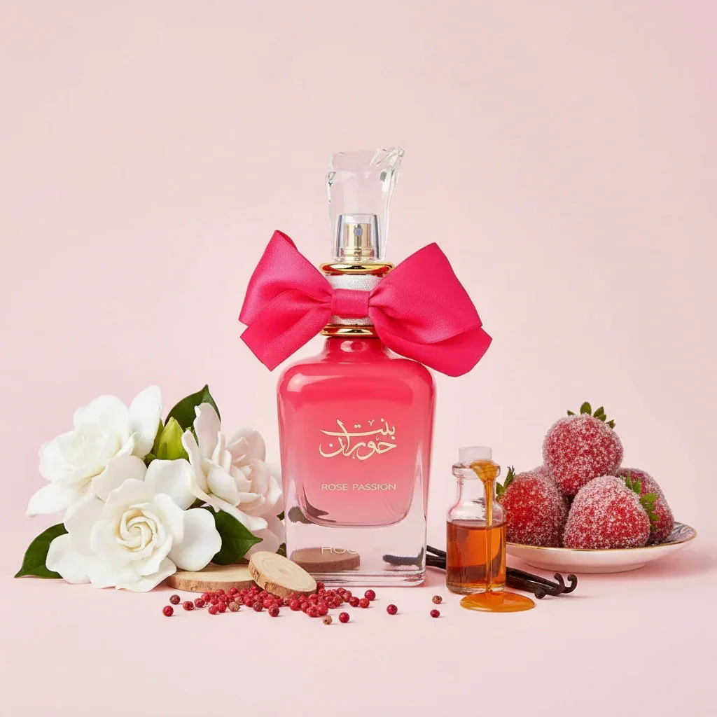 Bint Hooran Passion Rose EDP - Luxurious Floral Elegance - Image 3