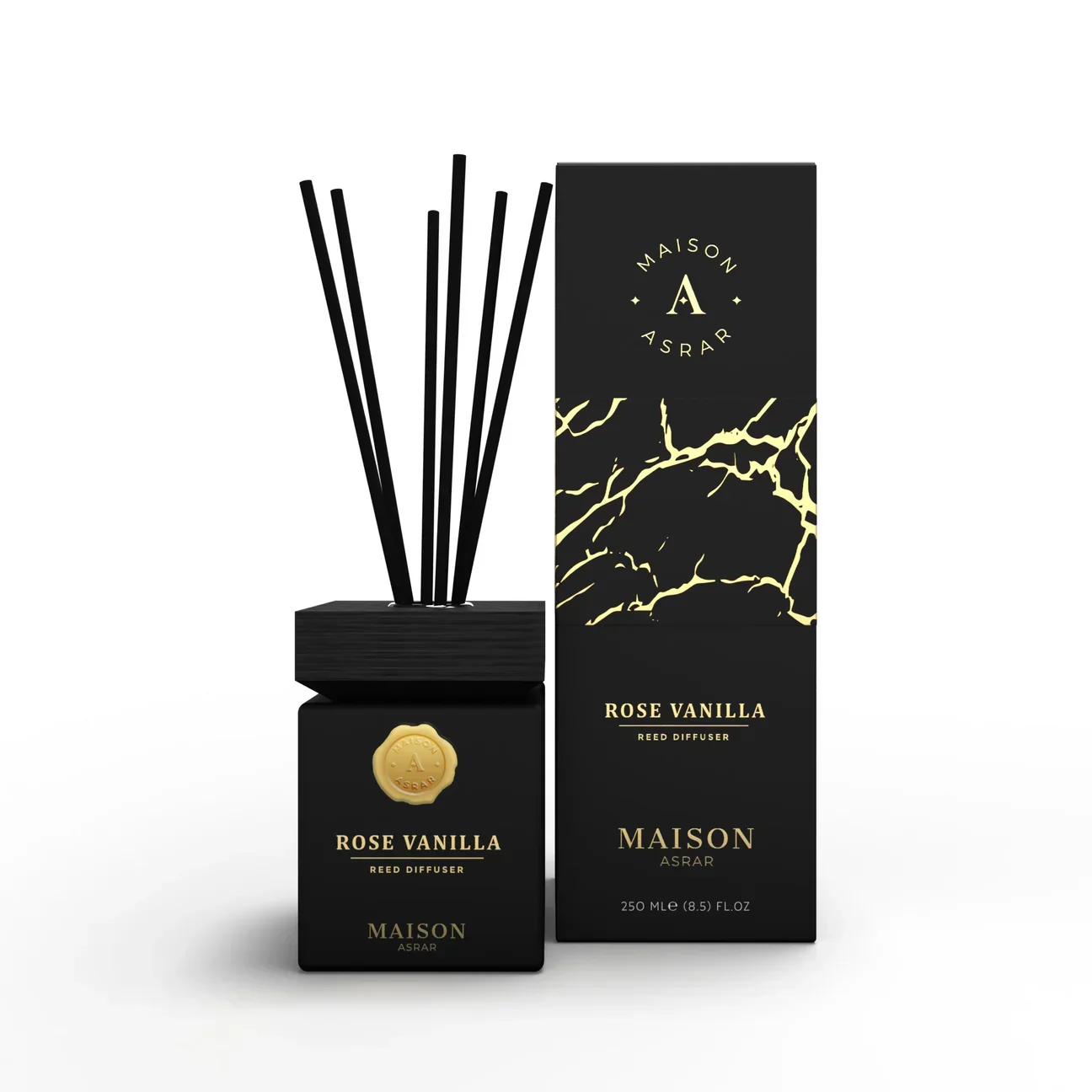 Elevate Your Space with Rose Vanilla Reed Diffuser 250ml