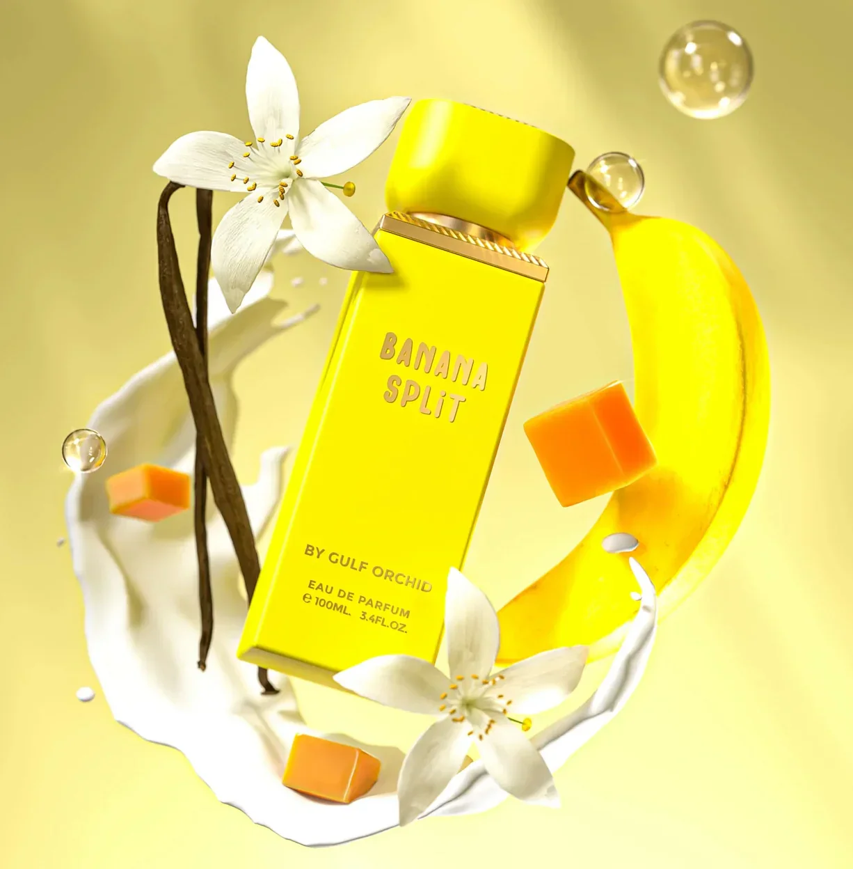 Gulf Orchid Banana Split EDP: Creamy Fruity Luxury - Image 3