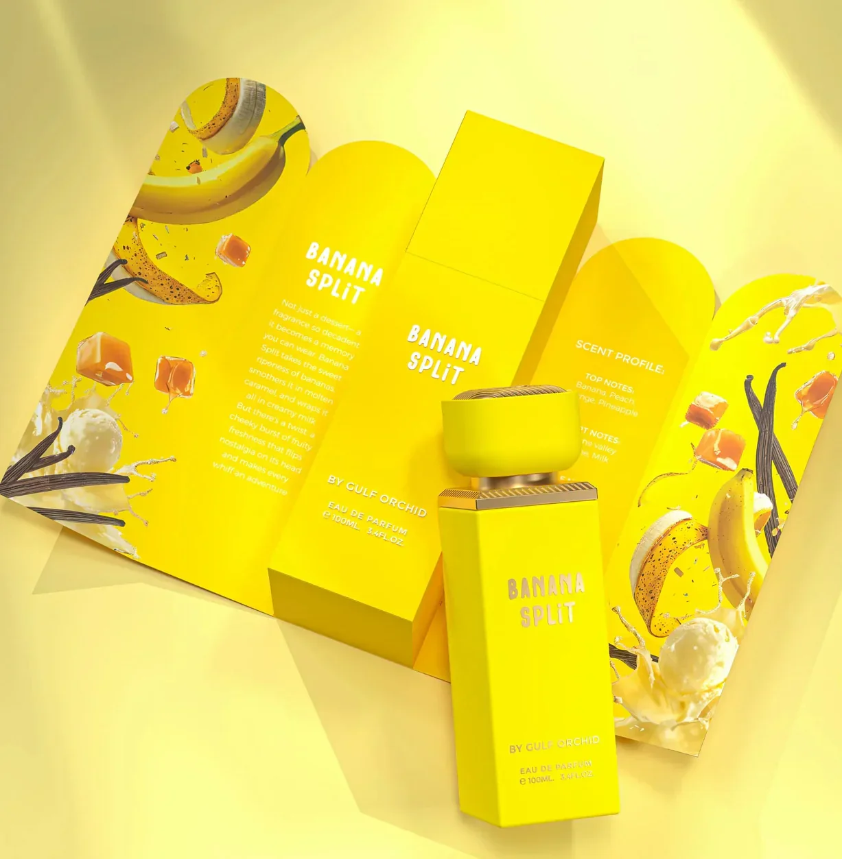 Gulf Orchid Banana Split EDP: Creamy Fruity Luxury - Image 4