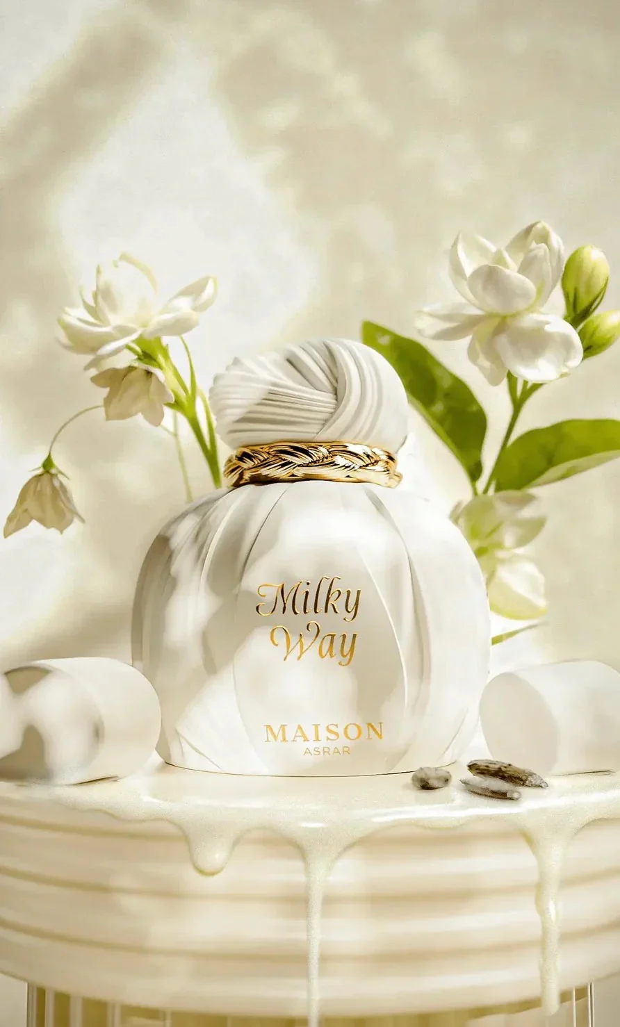Maison Asrar Milky Way Perfume - Creamy Unisex Fragrance - Image 2