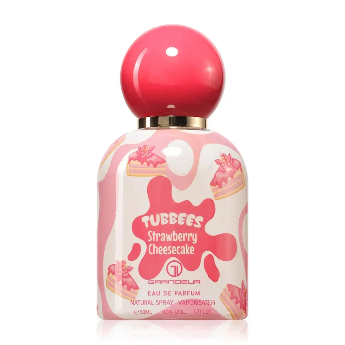 Indulge in TUBBEES Strawberry Cheesecake 50ml EDP Luxury - Image 3