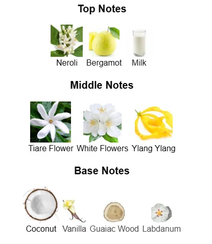 Veneno Bianco EDP 100ml - Tropical Elegance and Warmth - Image 4